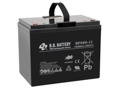 Acumulator B.B. Battery plumb-acid 12V 80Ah AGM fără &amp;icirc;ntreținere 26kg foto