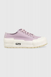 Fila tenisi CITYBLOCK PLATFORM femei, culoarea violet