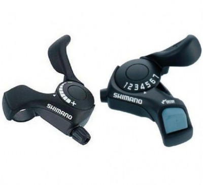 Set manete schimbator Shimano Tourney SL-TX30, 7X3V foto