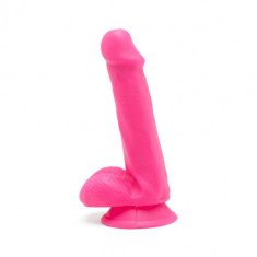 Realiste cu testicule - Get Real Penisuri Fericite Dildo 15 cm cu Testicule - Roz