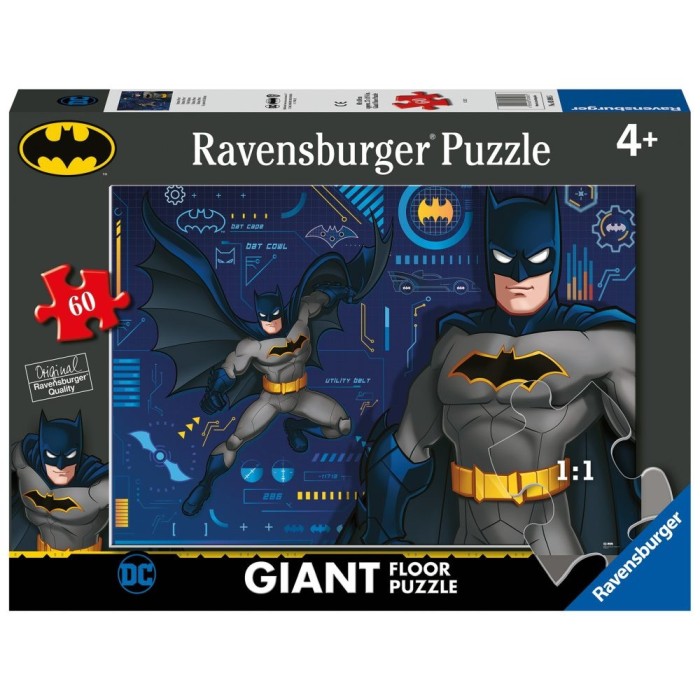 Ravensburger - Puzzle mare de podea Batman 60 piese