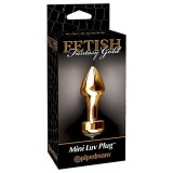 Dop Anal Plug Mini Luv Gold