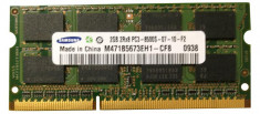 Memorie Ram Laptop Samsung 2GB DDR3 PC3-8500S 1066Mhz M471B5673EH1 foto