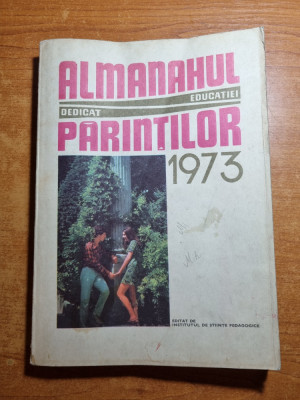 almanahul parintilor - din anul 1973 - pedagogie foto