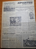 Sportul popular 24 aprilie 1962-fotbal dinamo-steagul rosu 2-1,tenis,calarie