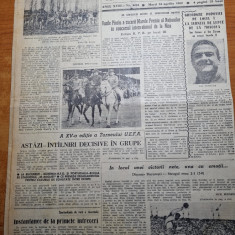 sportul popular 24 aprilie 1962-fotbal dinamo-steagul rosu 2-1,tenis,calarie