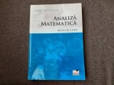RADU MICULESCU ANALIZA MATEMATICA NOTE DE CURS *UN MIC DEFECT