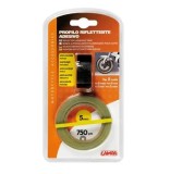 Dunga (banda) adeziva galbena pentru roata (janta) cu adaptor (latime: 5 mm; lungime: 750 cm)