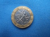 10 FRANCI 1989 FRANTA-BIMETAL