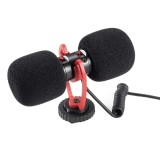 Cumpara ieftin Microfon Sairen T Mic Dual Head cardioid pentru camere si smartphone