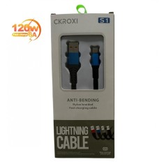 Cablu de Incarcare si Transfer Date Usb - Lightning Fast Charger 120W 6A Foarte Rezistent Ckroxi S1