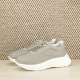 Cumpara ieftin Sneakers piele naturala Aniela gri M5