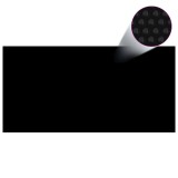 Folie Solara Piscina 10x5m, Negru - Prelata Incalzire Apa, Protectie UV, Izolare Termica, Reducere Evaporare