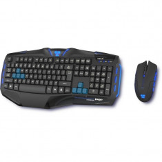 Kit tastatura si mouse E-Blue Cobra Reinforcement - Iron Professional foto