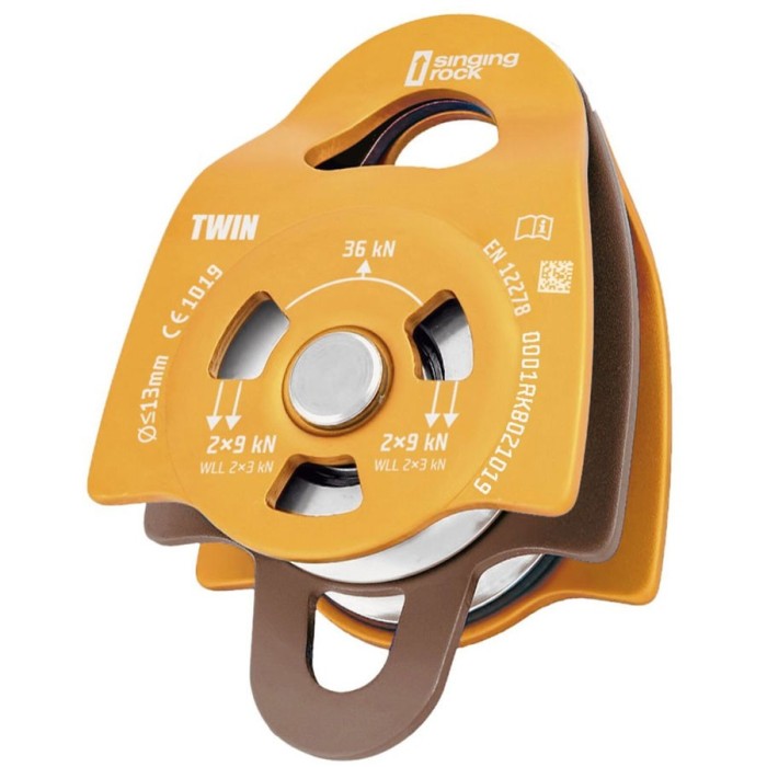 Scripete SINGING ROCK Twin Roll orange