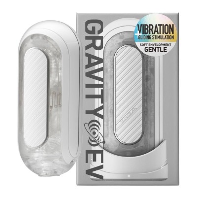 Masturbator Flip Zero Gravity EV (Electronic Vibration), Alb foto