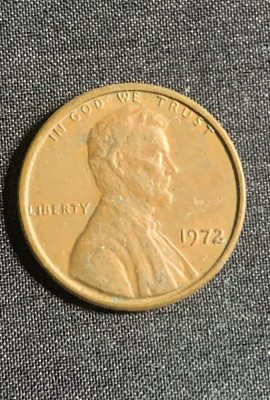 Moneda One Cent 1972 USA foto