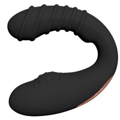 Vibrator Rings Dual Pleasure Black