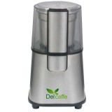 Rasnita cafea Grind Master, 220W, 60g cafea, cutit inox, functie Puls, Inox, Del Caffe