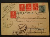 1940-C.P.circ.- BUC.-BLAJ-C. de rec.Tr.-Mica-ANUNT de REF. DIN TER.OCUPAT-RARA, Necirculata, Printata