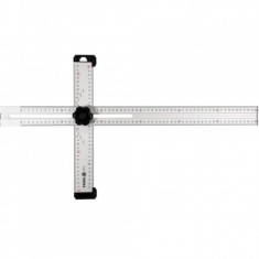 Echer reglabil tip T, aluminiu 600x320 mm