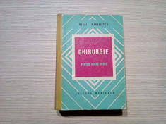 CHIRURGIE - pentru Cadre Medii - Mihai Mihailescu -1979, 754 p. cu imagini foto