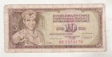 bnk bn Iugoslavia 10 dinari 1981 circulata