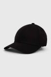BOSS șapcă de baseball din bumbac culoarea negru, cu imprimeu, 50519889