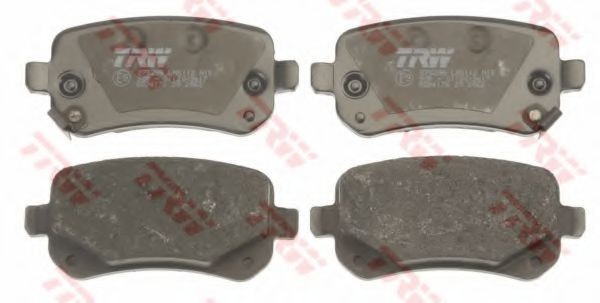 Set placute frana,frana disc FIAT FREEMONT (JC, JF) (2011 - 2016) TRW GDB4176