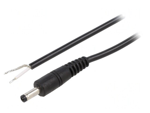 Cablu Alimentare DC 4.0/1.7 Negru 1.5m