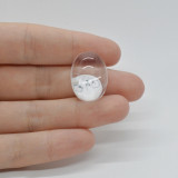 Cabochon cristal de stanca 23x16x9mm c40