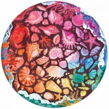 Puzzle 500 piese - Circle of Colors - Cerc animale marine | Ravensburger