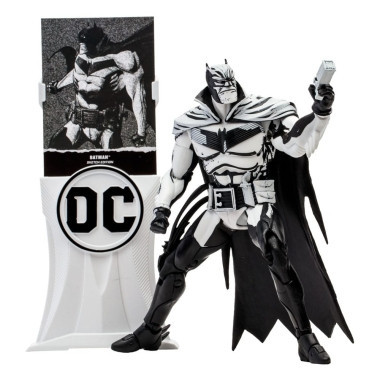 DC Multiverse Figurina articulata Sketch Edition Batman (Batman: White Knight) (Gold Label) 18 cm foto