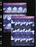 ROMANIA 2009 - PROTEJATI FAUNA POLARA, MINICOLI, MNH - LP 1829c