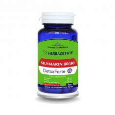 Herbagetica Silymarin 80/50 Detox Forte, 30 capsule foto