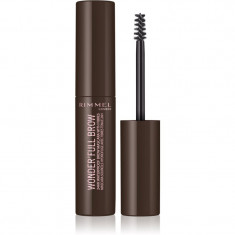 Rimmel Wonder'Full Brow mascara pentru sprâncene rezistent la apa culoare 003 Dark 4.5 ml