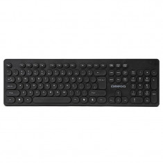 Tastatura Omega, USB, 200 mA, 104 taste, Negru