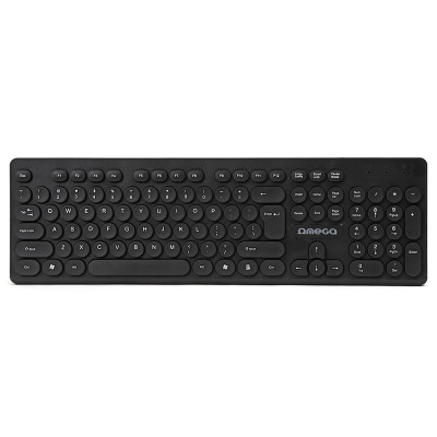 Tastatura Omega, USB, 200 mA, 104 taste, Negru foto