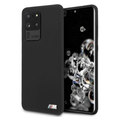 Husa Cover BMW Silicone M Collection pentru Samsung Galaxy S20 Ultra Black foto