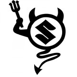 Cumpara ieftin Sticker Devil SUZUKI