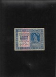 Rar! Austria Austro Ungaria 1000 1.000 kronen coroane 1922 seria015536