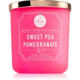 DW Home Signature Sweet Pea Pomegranate lum&acirc;nare parfumată 264 g