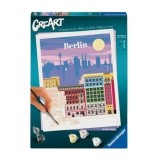 Cumpara ieftin Set pictura pe numere pentru adulti Ravensburger CreArt - Berlin