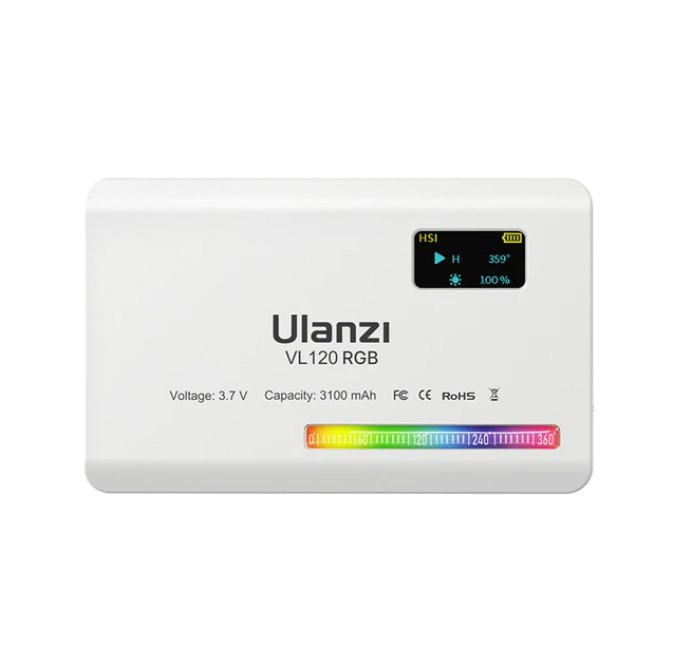 Lampa LED Ulanzi VIJIM VL-120 White temperatura de culoare reglabila 2500K-9000K+RGB-2587