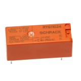 Releu electromagnetic Relpol RY611024, 24Vdc, 8A, SPDT, miniaturale, PCB, IP67, AgNi