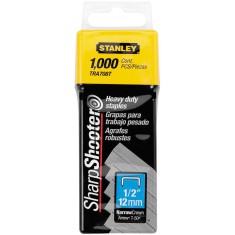 Stanley 1-TRA708T, capse 1/2 &amp;quot; pentru aplicatii profesionale, 12mm, 1000 buc tip G 4/11/140, blister foto