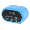 Incarcator Statie Relife RL-309U, 72W, 5A, 2 x USB-C - 4 x USB-A, Albastru, Universal
