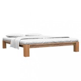 Cumpara ieftin Cadru de pat, 160 x 200 cm, lemn masiv de stejar