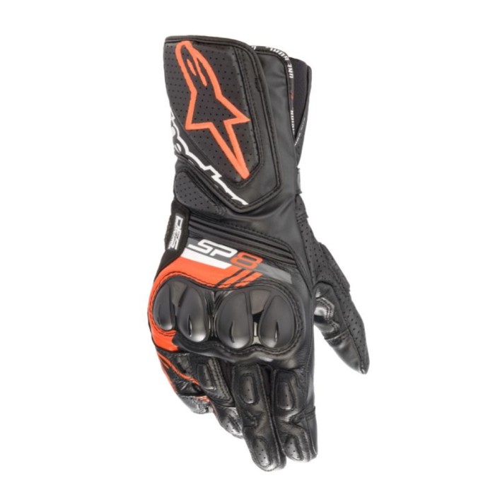 Manusi Alpinestars Stella SP-8 V3 negru cu rosu