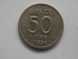 50 ORE 1956 SUEDIA-argint
